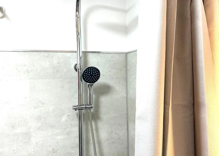 Apartament Japandi-style In Mit Stellplatz, Balkon *